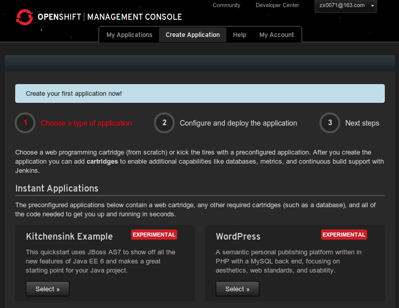 Openshift-first-application Openshift-first-application